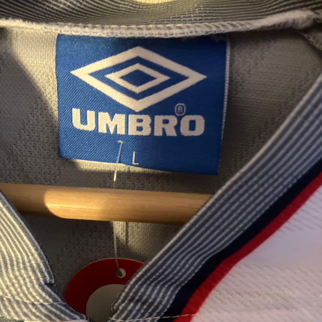 UMBRO 90s イングランド代表 サッカーシャツ デビッド・ベッカム L