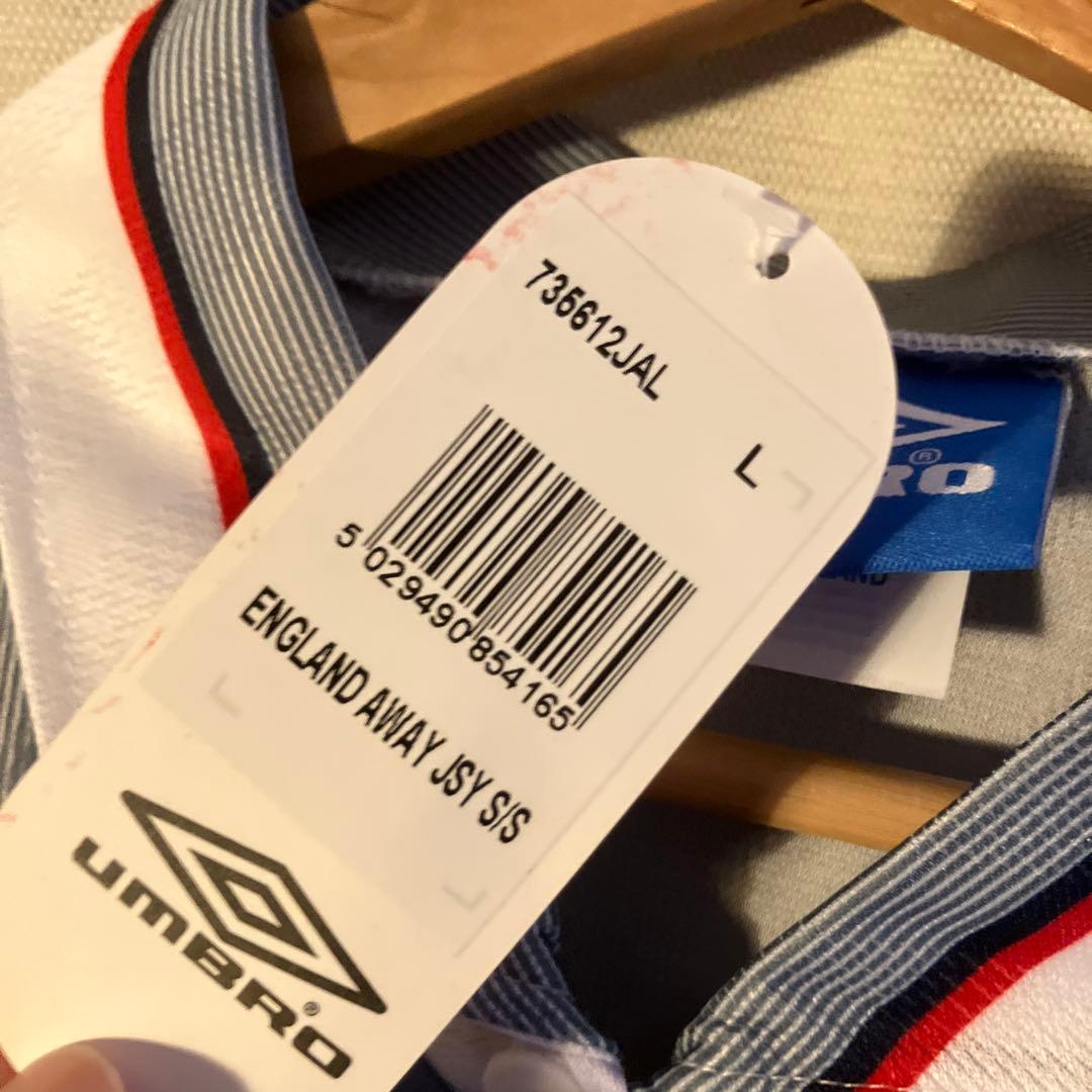 UMBRO 90s イングランド代表 サッカーシャツ デビッド・ベッカム L