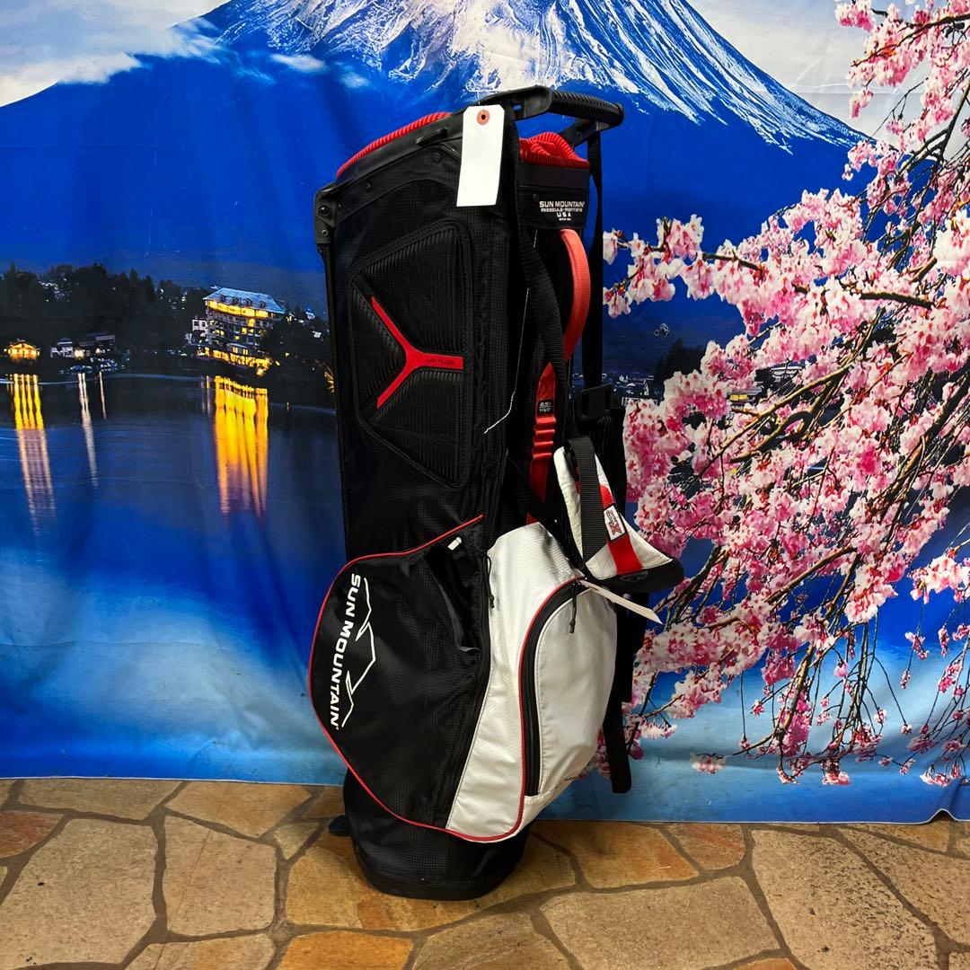 寶BY-1279サンマウンテンキャディバッグ重量約1.8kg 超軽量 スタンド式