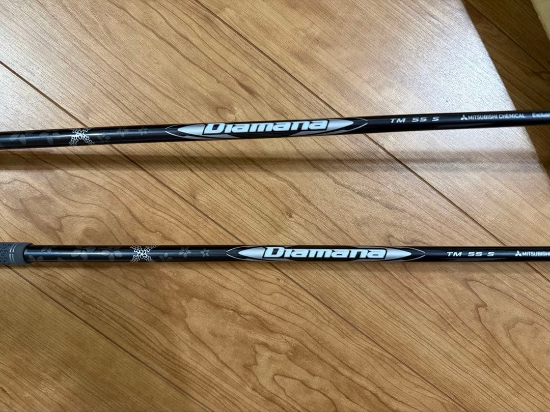 極美品★テーラーメイドQi35 3/5Wセット★DiamanaTM55S