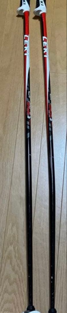 値下げ可‼️Fischer Race JR 120 スキー&ストック