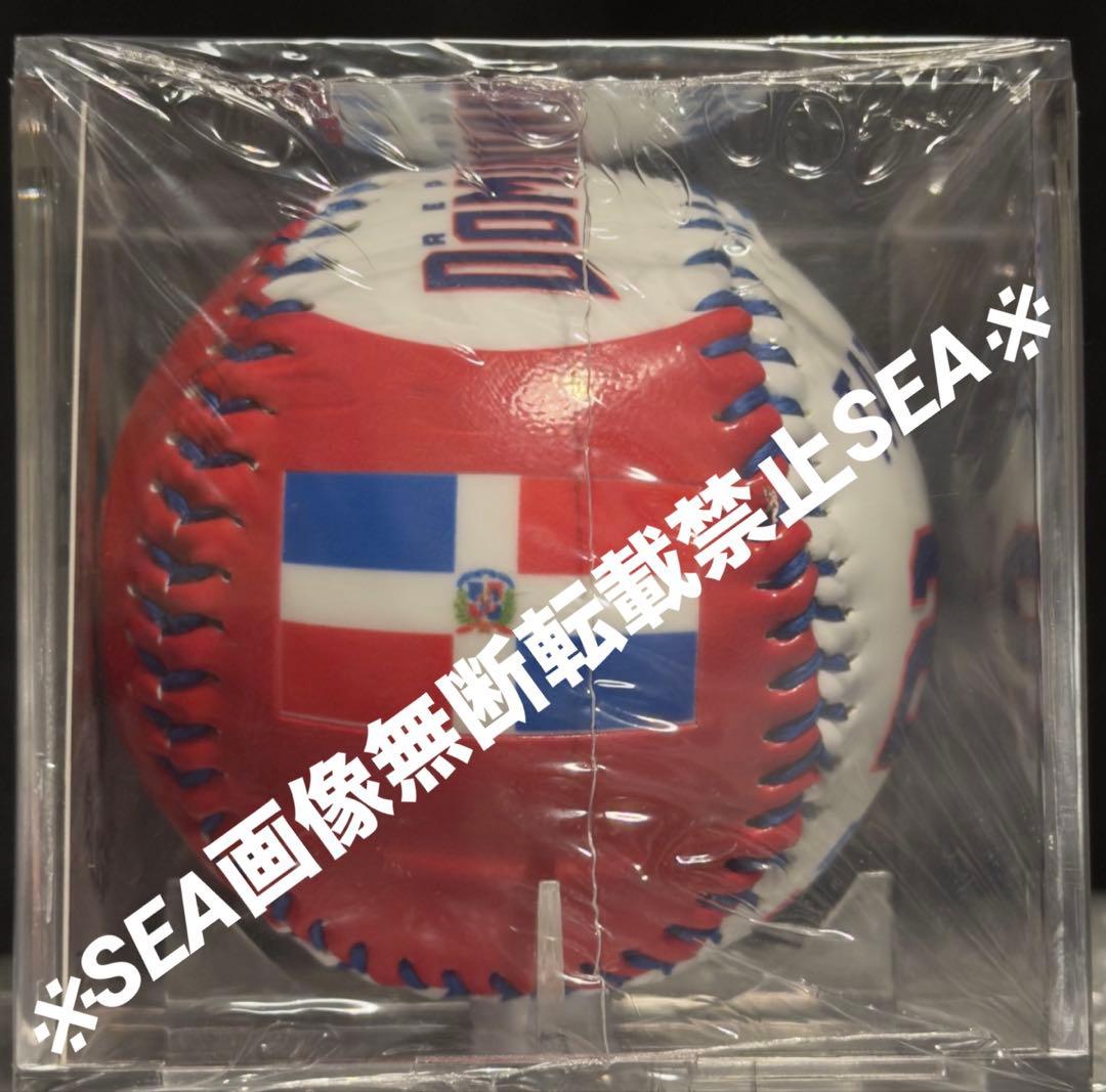 超激レア　WBC ドミニカ代表 タティスjr 記念ボール （※正規品※）　②