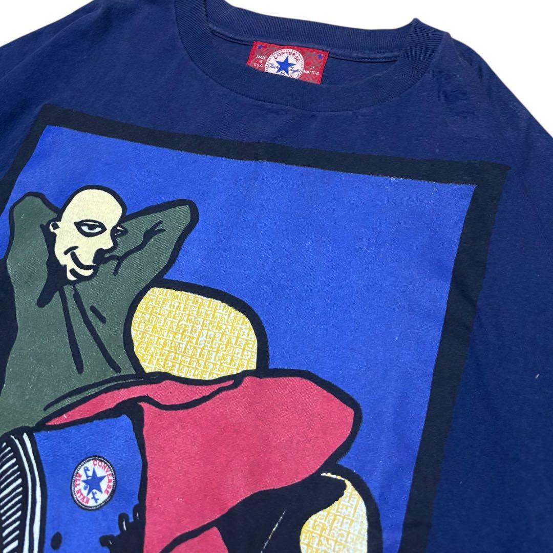 Converse ALL STAR 1984年 USA製 アート tee