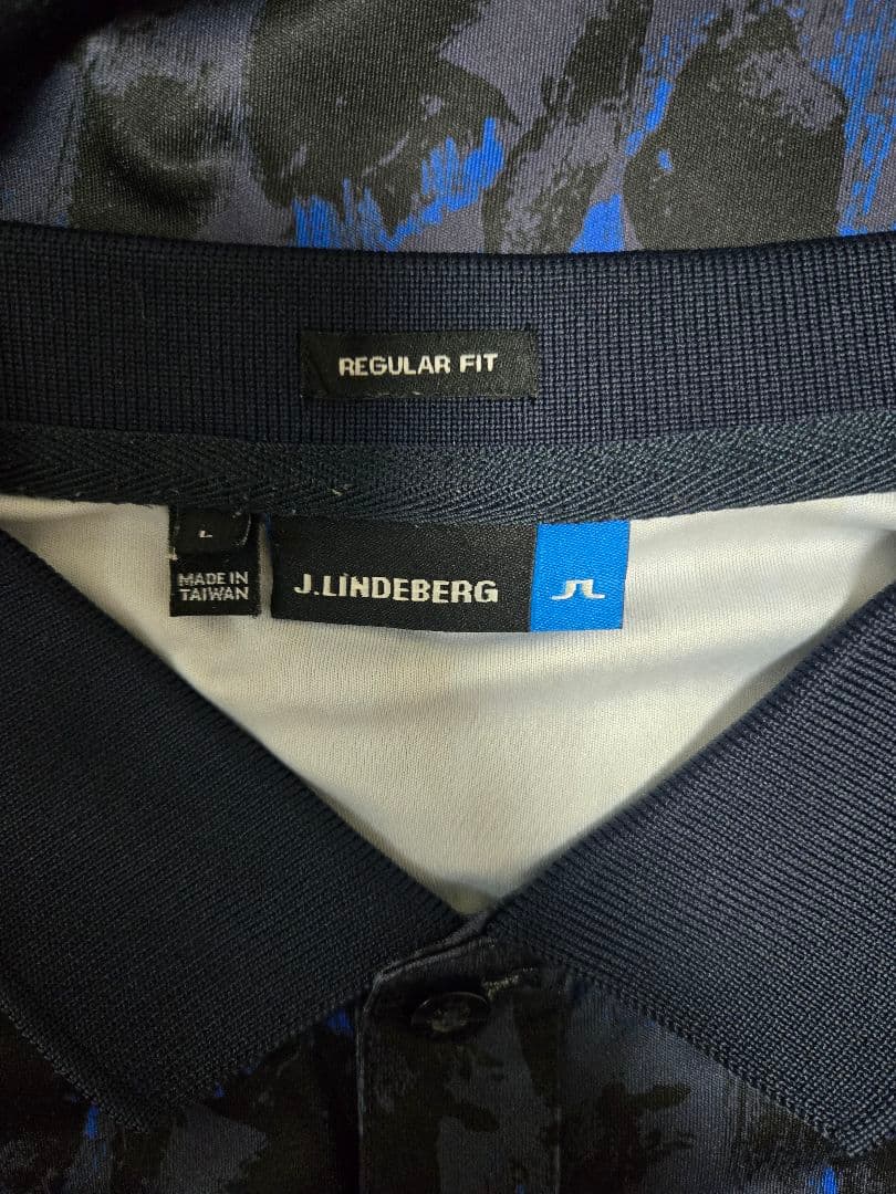 美品 J.LINDEBERG ネイビー サイズ L