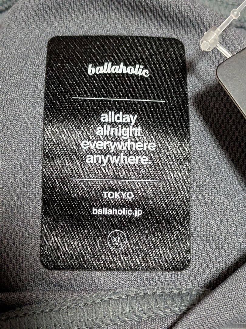 ballaholic　 グレー Cool Long Tee
