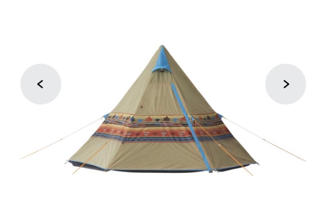 LOGOS ナバホ Tepee 300、グランドシート、インナーマット、タープ