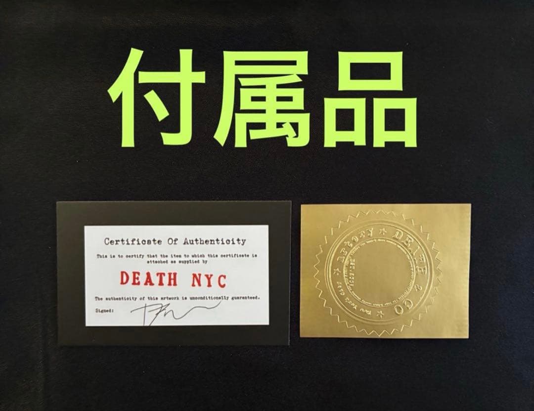 ⌘世界限定100枚⌘ DEATH NYC 現代アート ポスター EV04