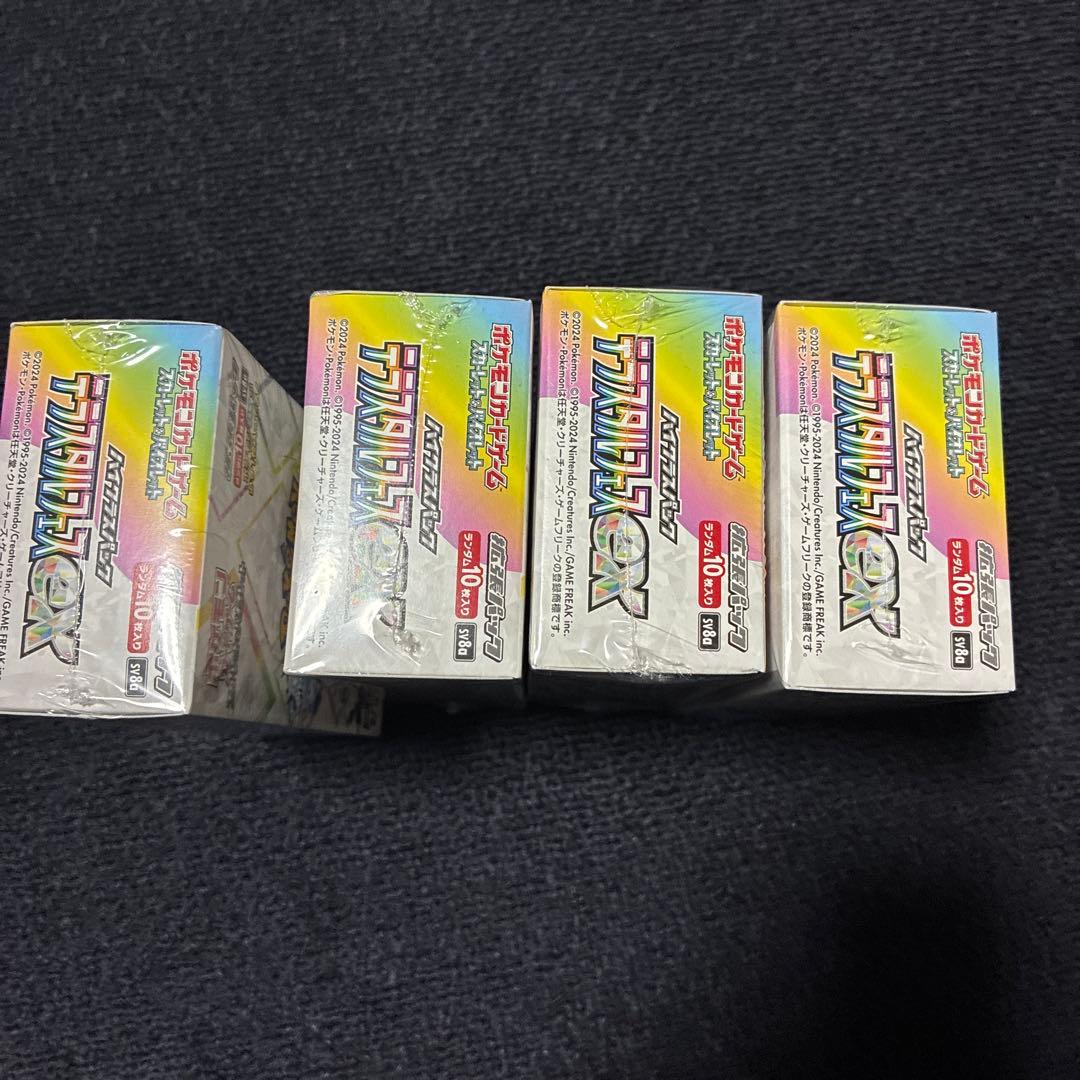 テラスタルフェスex 4Box シュリンク付
