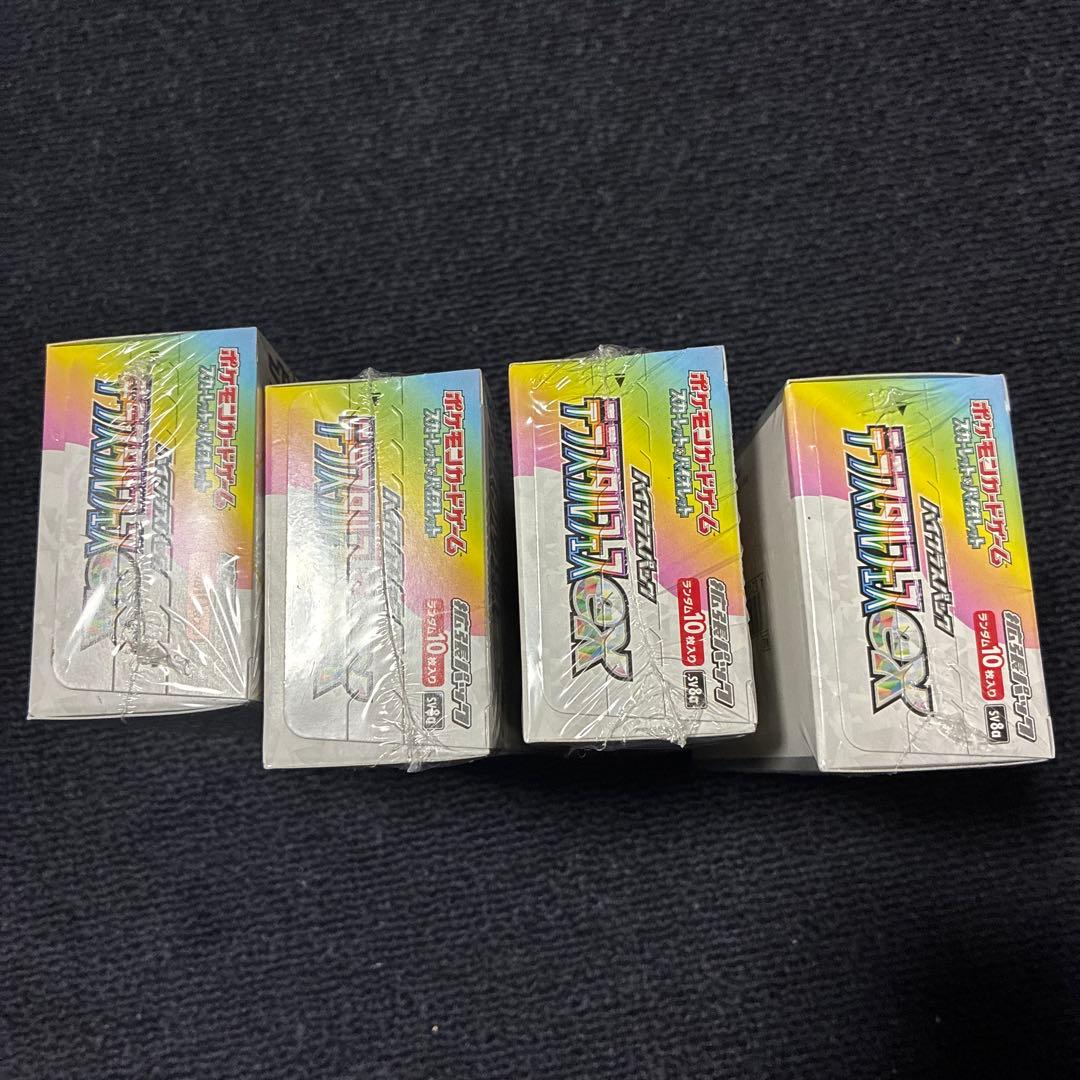 テラスタルフェスex 4Box シュリンク付