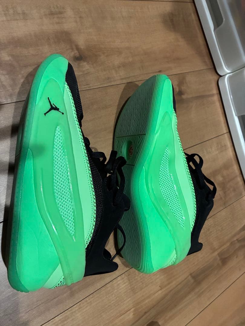 ルカ5 Jordan バスケットボールシューズ ブラック/グリーン