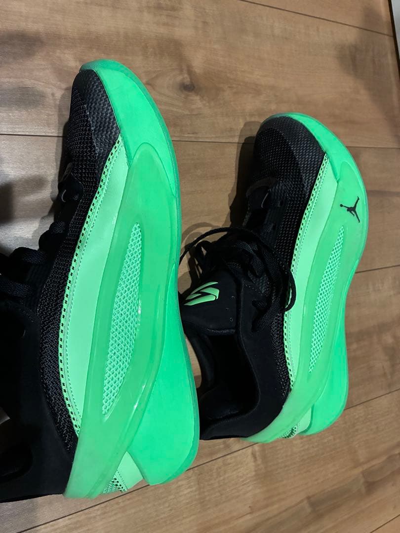 ルカ5 Jordan バスケットボールシューズ ブラック/グリーン