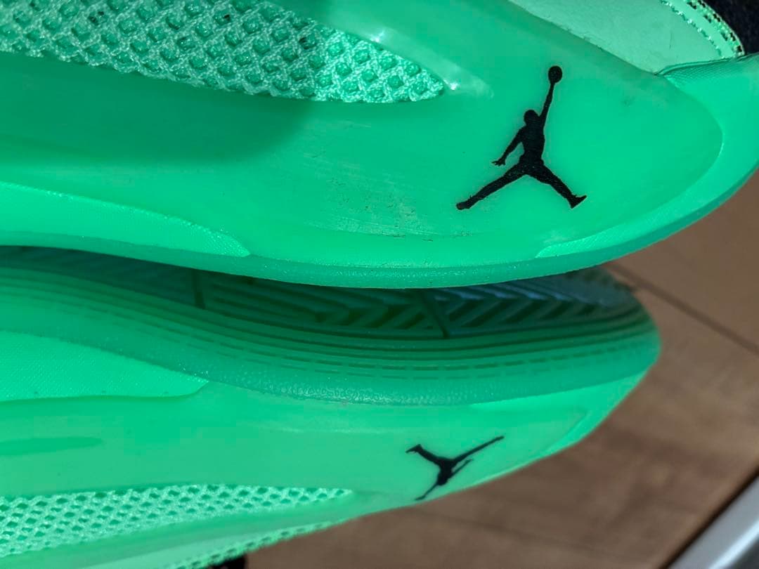 ルカ5 Jordan バスケットボールシューズ ブラック/グリーン