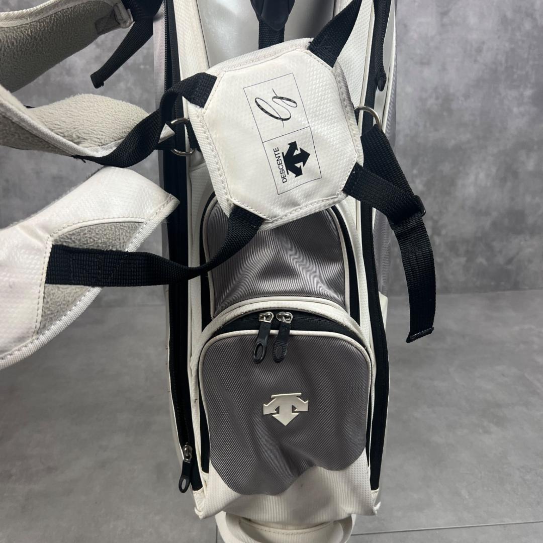 DESCENTE　デサント　スタンド式キャディバッグ　4分割　ゴルフケース