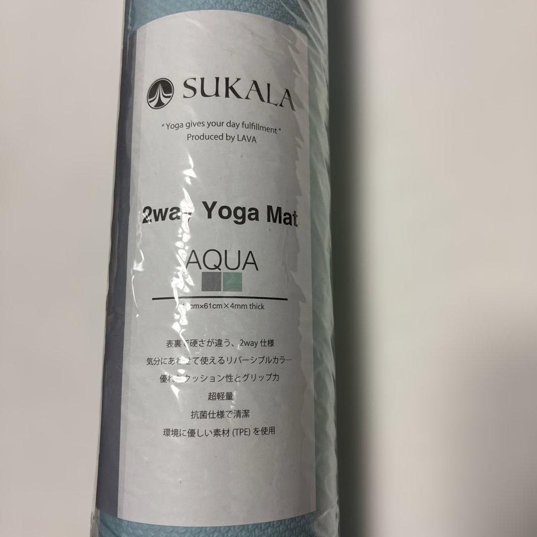 新品未開封☆SUKALA スカーラ　リバーシブルヨガマット　ピラティス　ヨガ