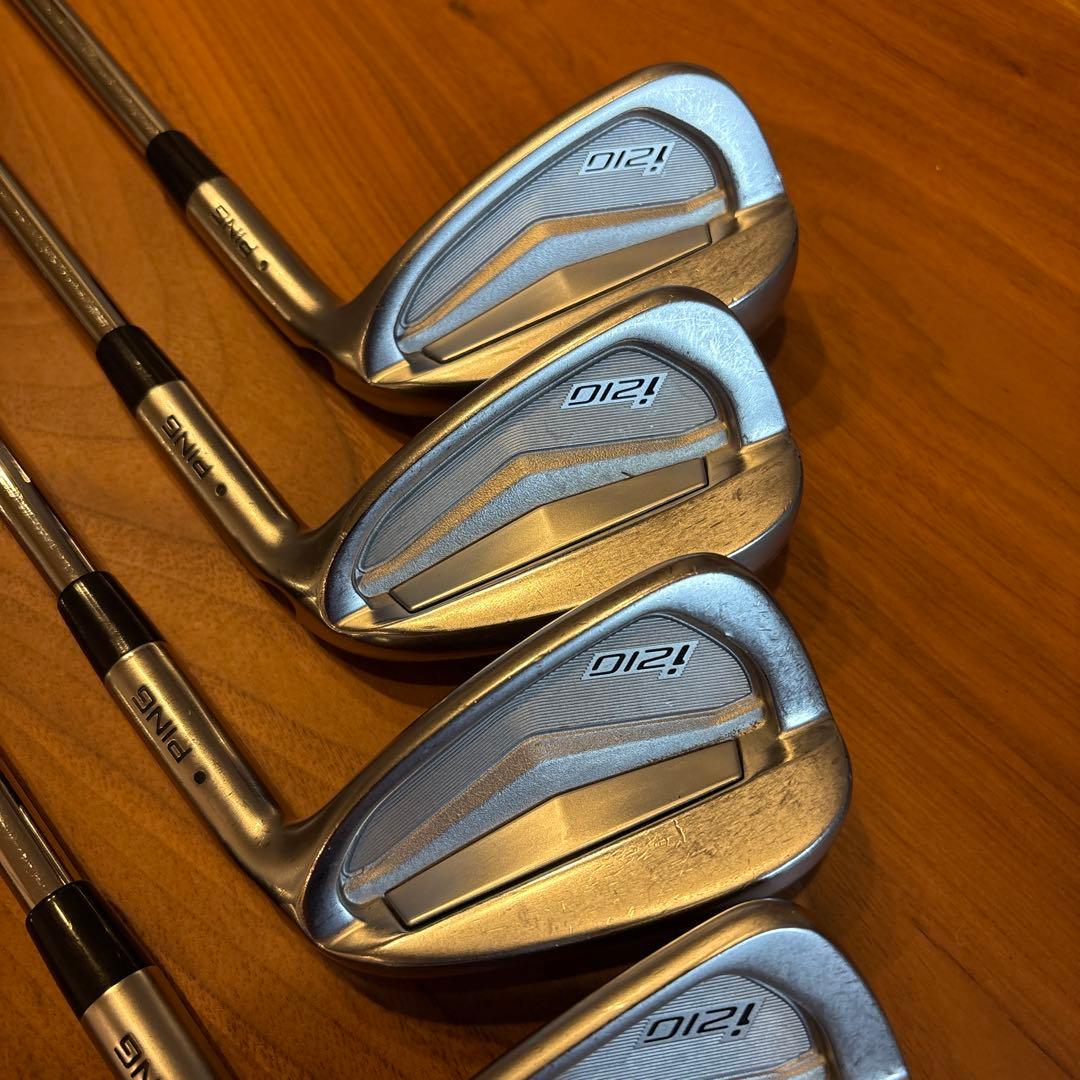 ピン　PING I210 アイアン　名器　モーダス 120 S 黒ドット