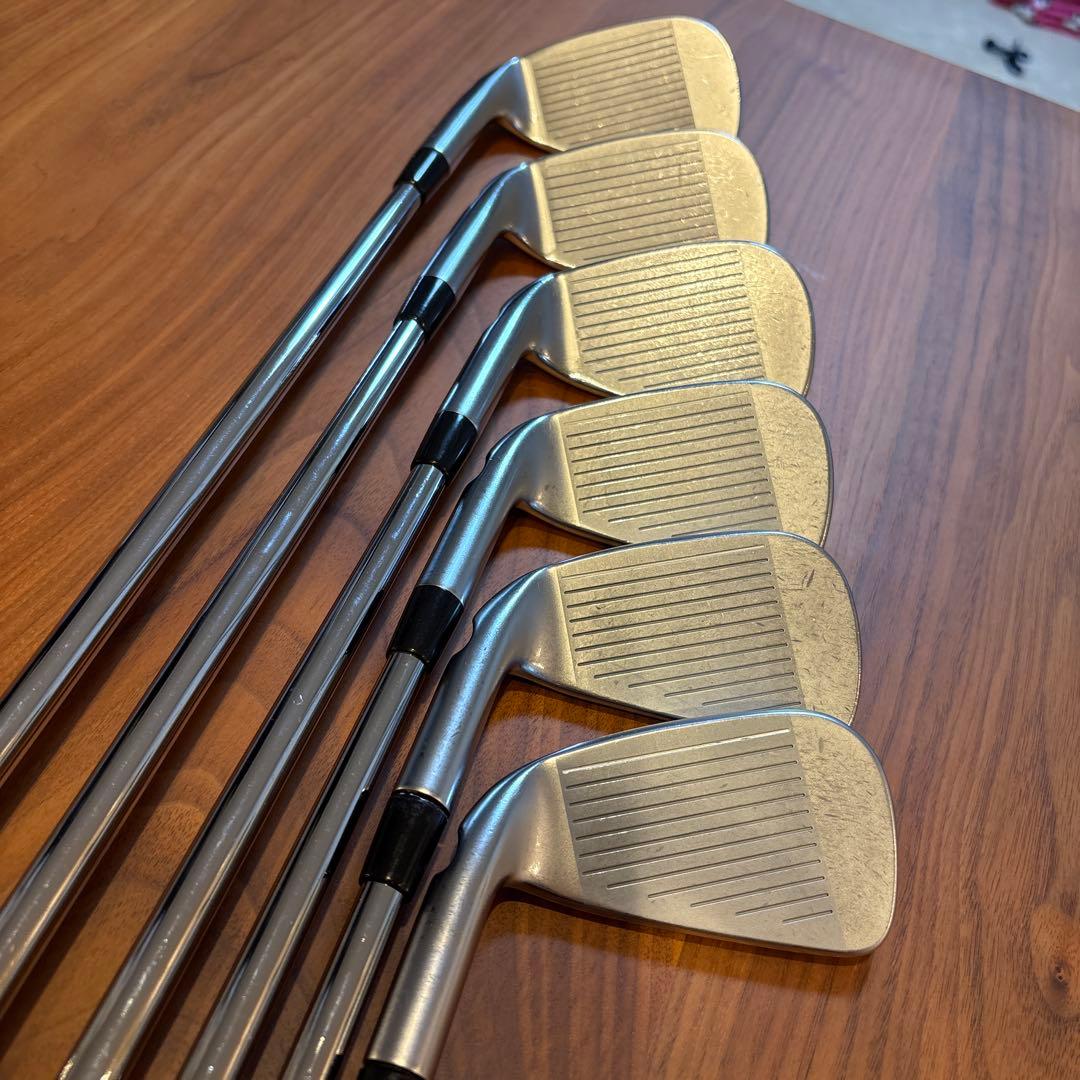 ピン　PING I210 アイアン　名器　モーダス 120 S 黒ドット