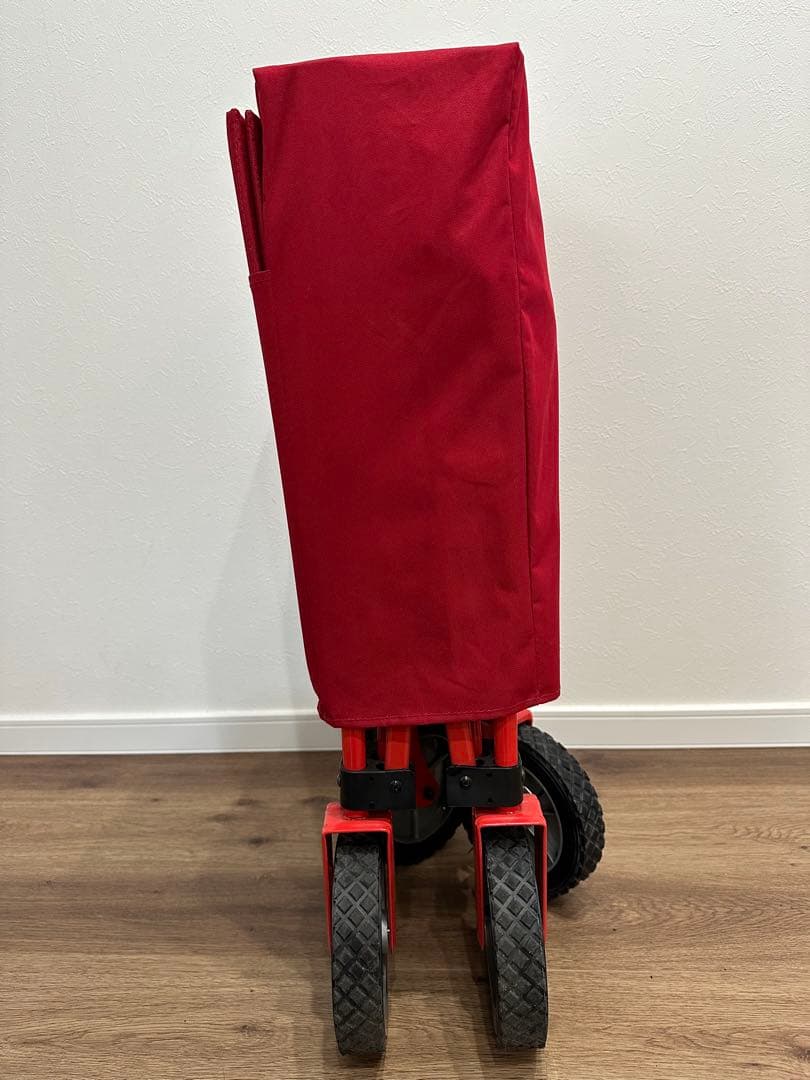 コールマン キャリーカート アウトドアワゴン　赤