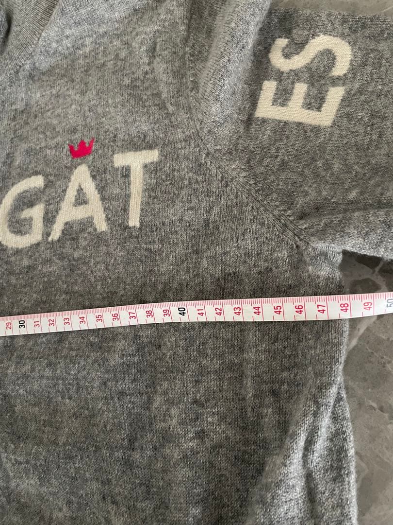 パーリーゲイツ　PEARLYGATES カシミヤ ニットセーター カーディガン2