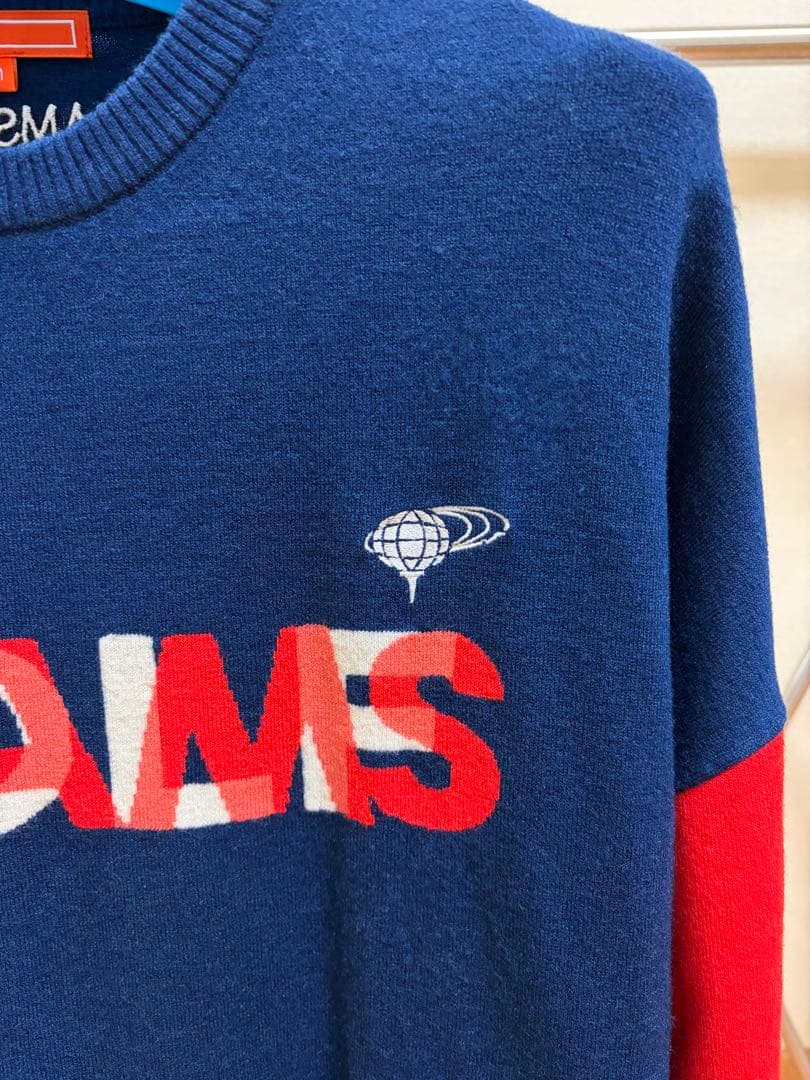 BEAMS GOLF ビームス ゴルフ　クルーネックセーター