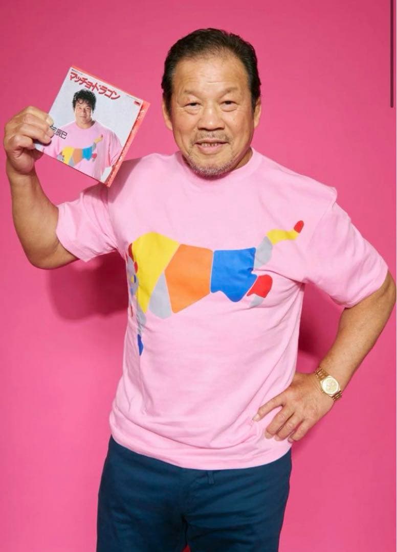 マッチョドラゴン Tシャツ ピンクXLサイズ 新品未使用品