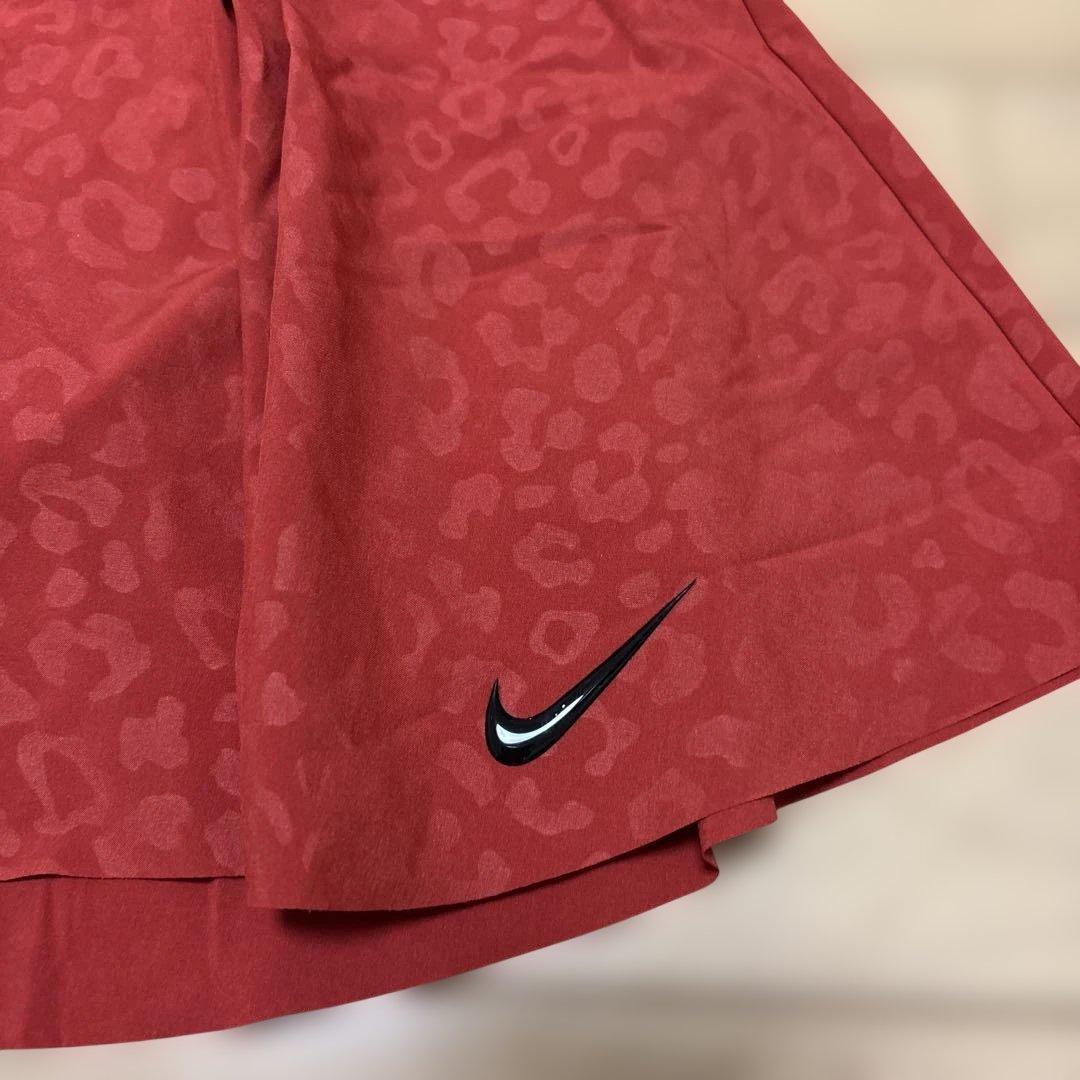 美品　ナイキ　レオパード柄　海外輸入　テニス　スコート　NIKE