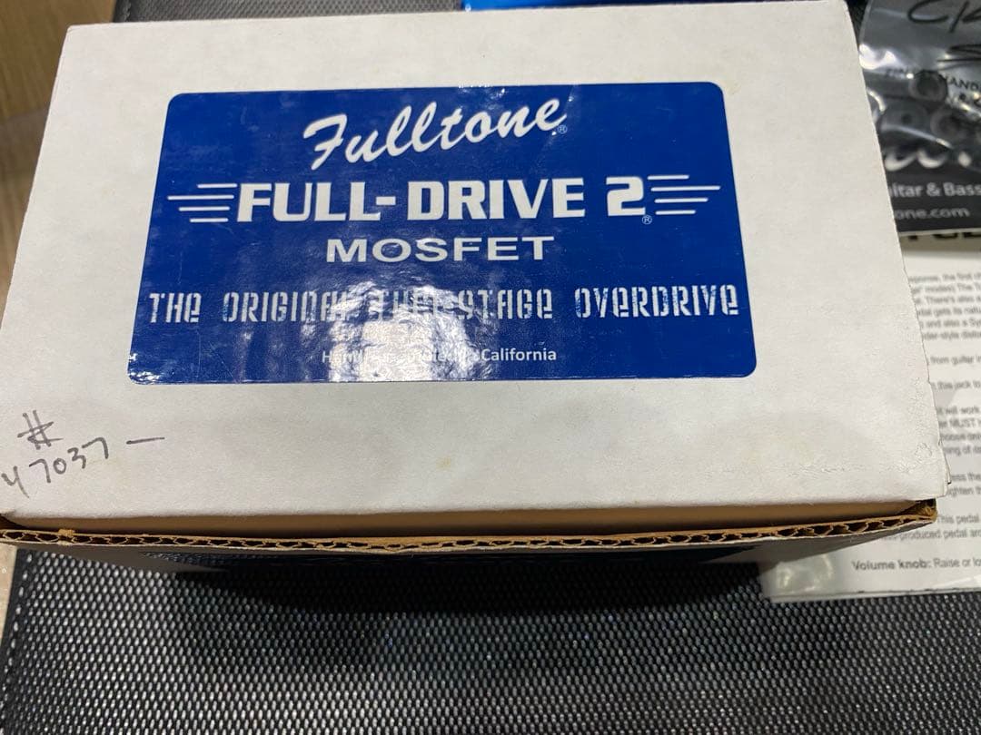FULL-DRIVE 2 MOSFET fulltone 箱あり