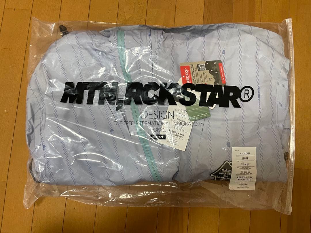 マウンテンロックスター stripe XL-L 上下