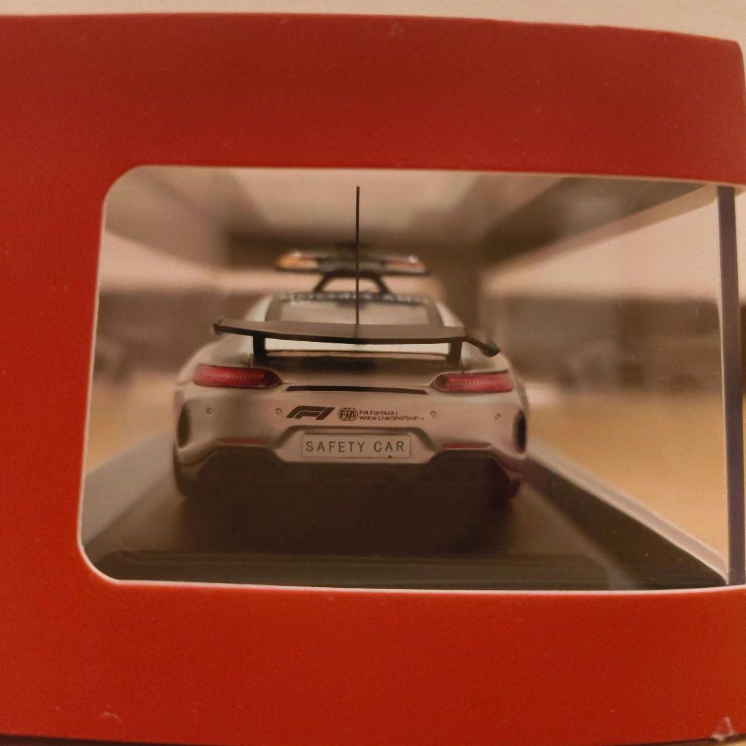 【訳あり】CMR 1/43 メルセデス ベンツ セーフティーカー シルバー