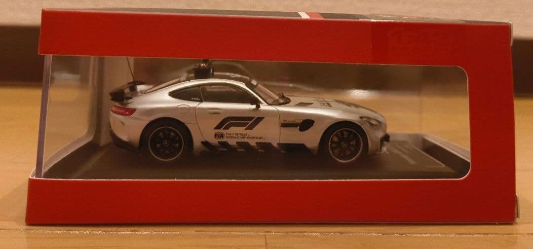 【訳あり】CMR 1/43 メルセデス ベンツ セーフティーカー シルバー