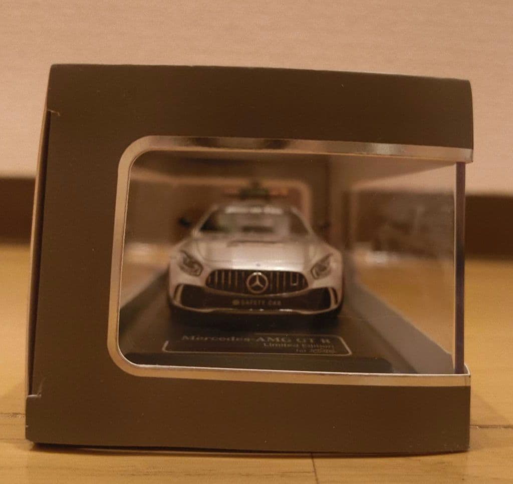 【訳あり】CMR 1/43 メルセデス ベンツ セーフティーカー シルバー