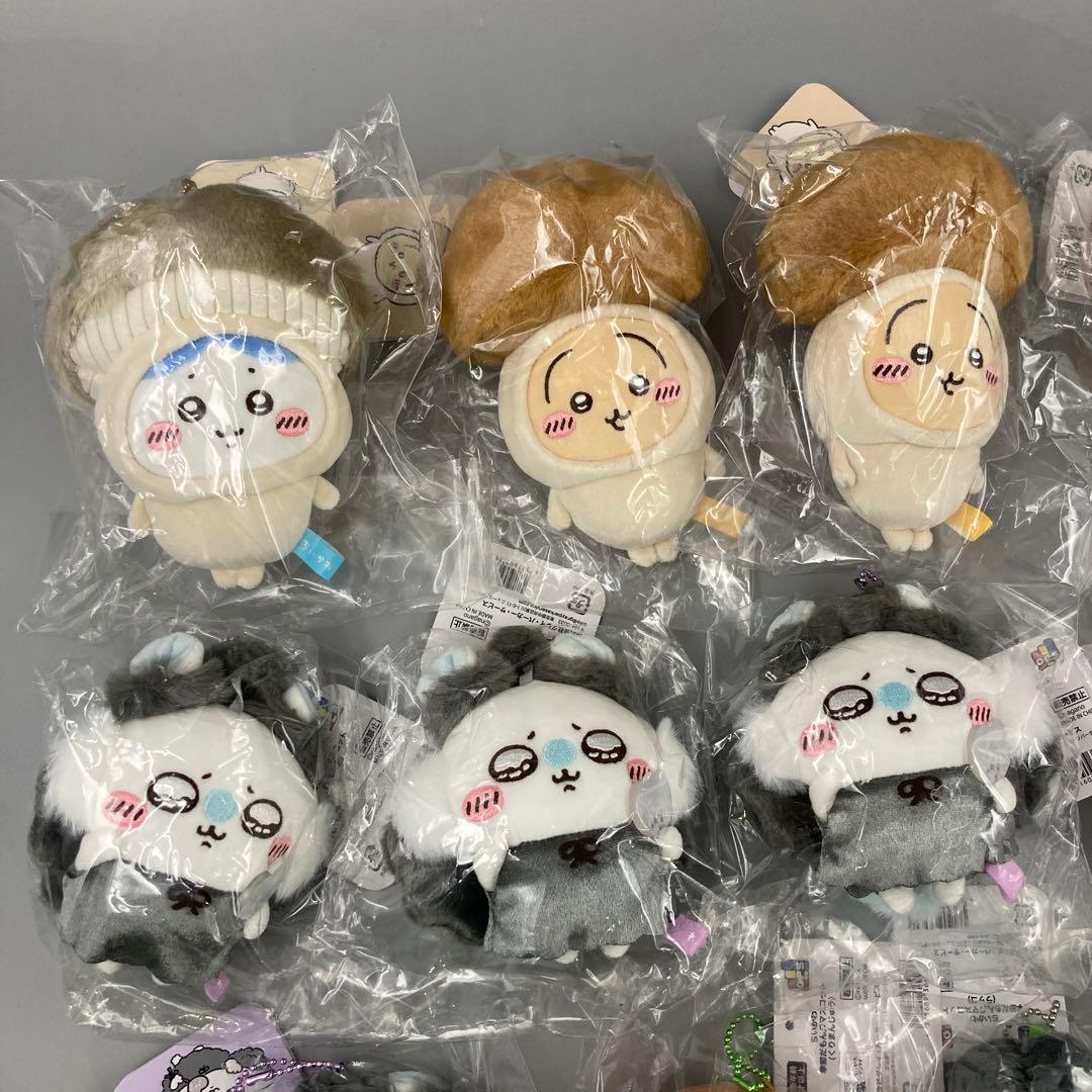 ★ちいかわ ぬいぐるみ　マスコット　まとめ売り　14点