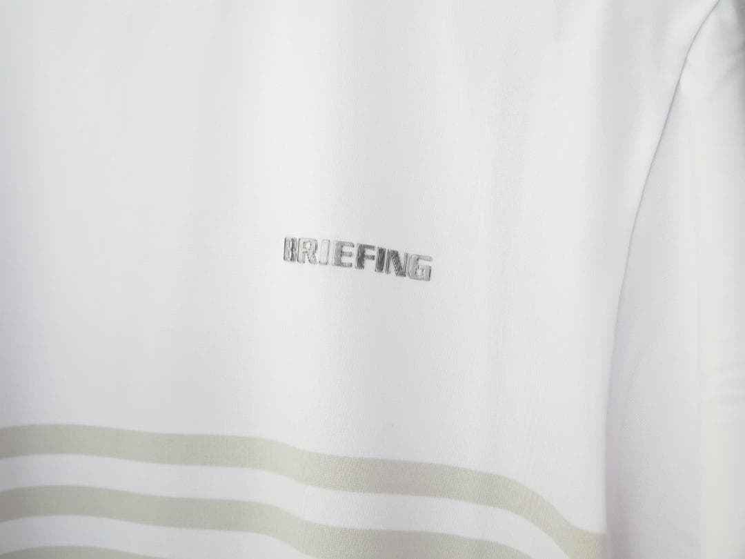 BRIEFINGGOLFブリーフィングゴルフシャドーストライプハイネックシャツⓂ