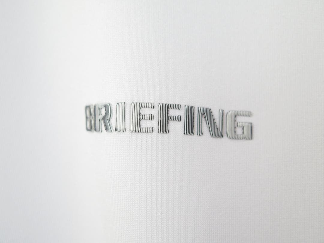 BRIEFINGGOLFブリーフィングゴルフシャドーストライプハイネックシャツⓂ