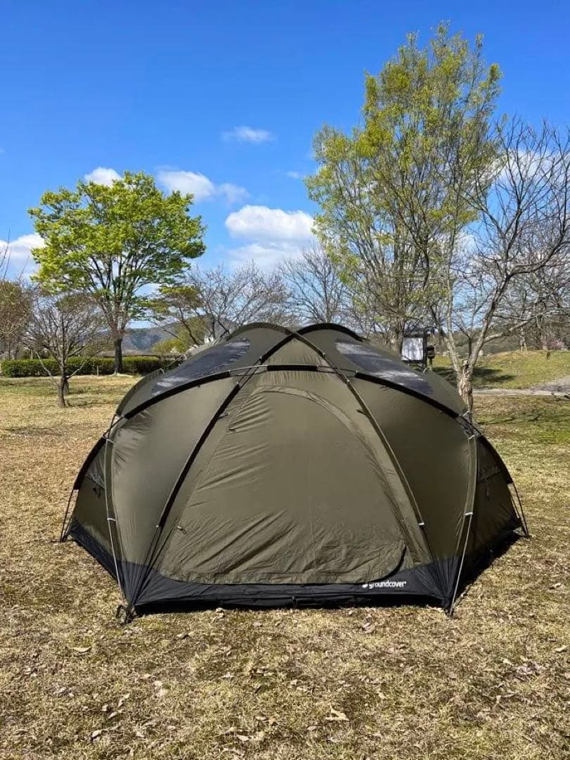 テント・タープ groundcover ACORN HOUSE 3.45 OLIVE GREEN
