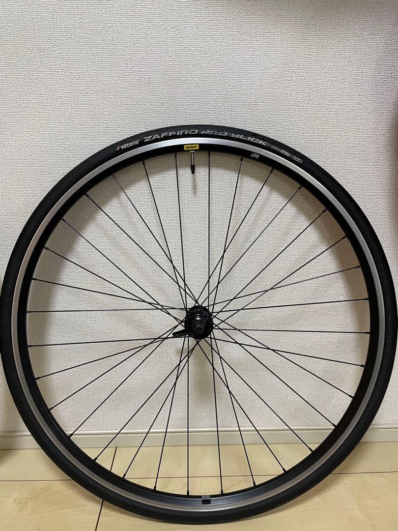 シマノ マビック リムブレーキ ホイール クリンチャー 前後セット 700c