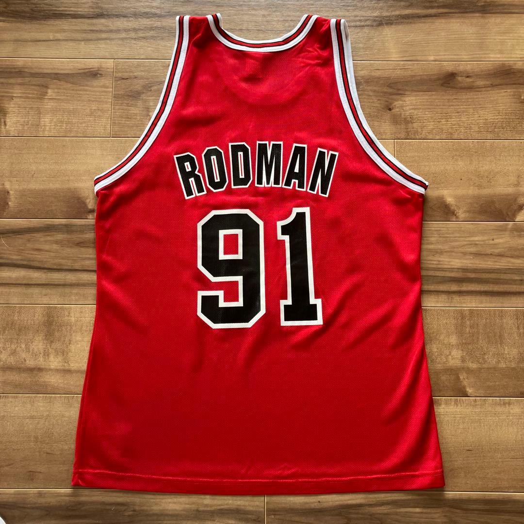 【良品】 NBA デニス・ロッドマン　ブルズ JORDAN ユニフォーム　バスケ