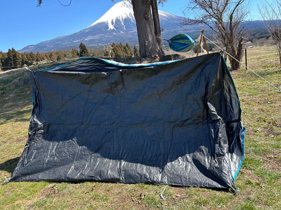 ケシュアARPENAZ2フランス大人気絶版モデル遮光性抜群1～2人用簡単テント白
