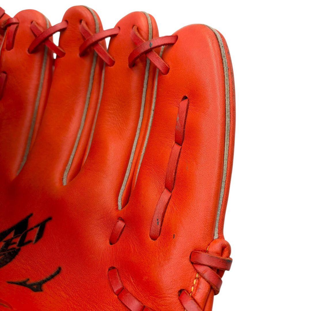 【美品】MIZUNO Select9 軟式グローブ 外野用　オレンジ