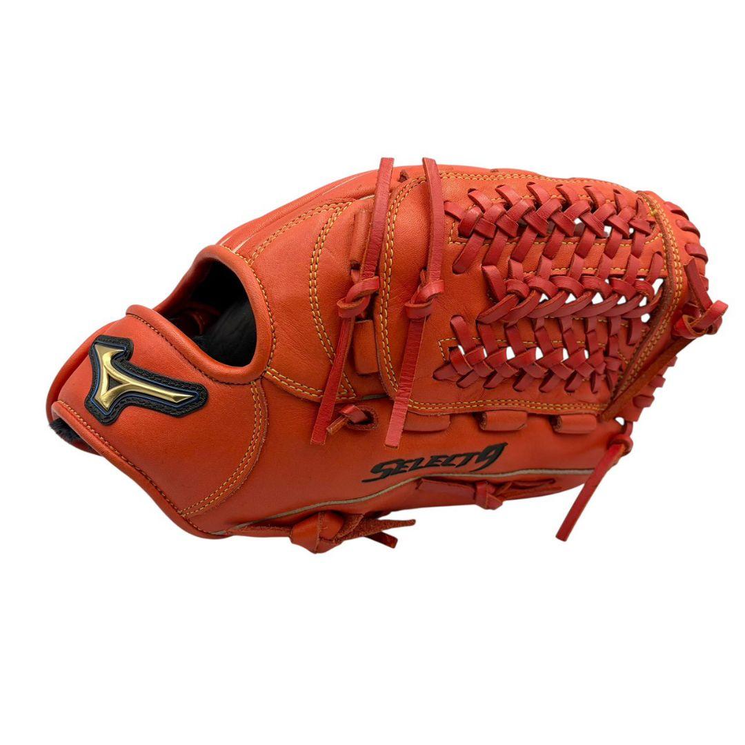 【美品】MIZUNO Select9 軟式グローブ 外野用　オレンジ