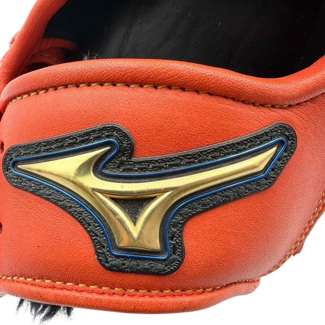 【美品】MIZUNO Select9 軟式グローブ 外野用　オレンジ