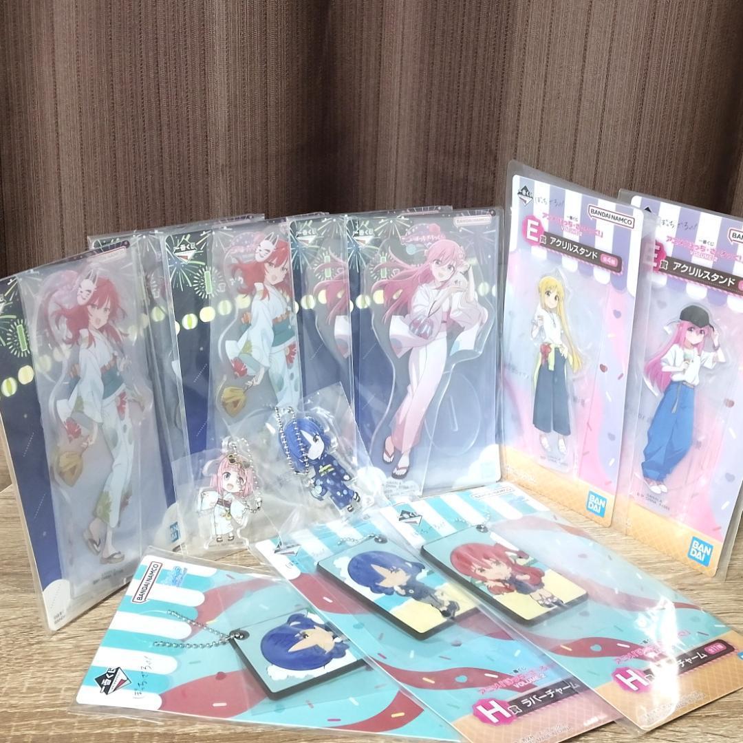 人気キャラグッズ　単価 85円　大量 210点ほど　ラストワン賞ほか　ほぼ新品