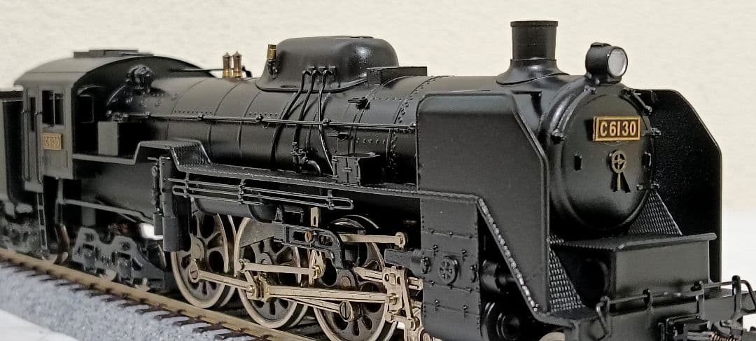 HOゲージ 天賞堂アダチ Ｃ61蒸気機関車、カンモーター、メンテナンス済