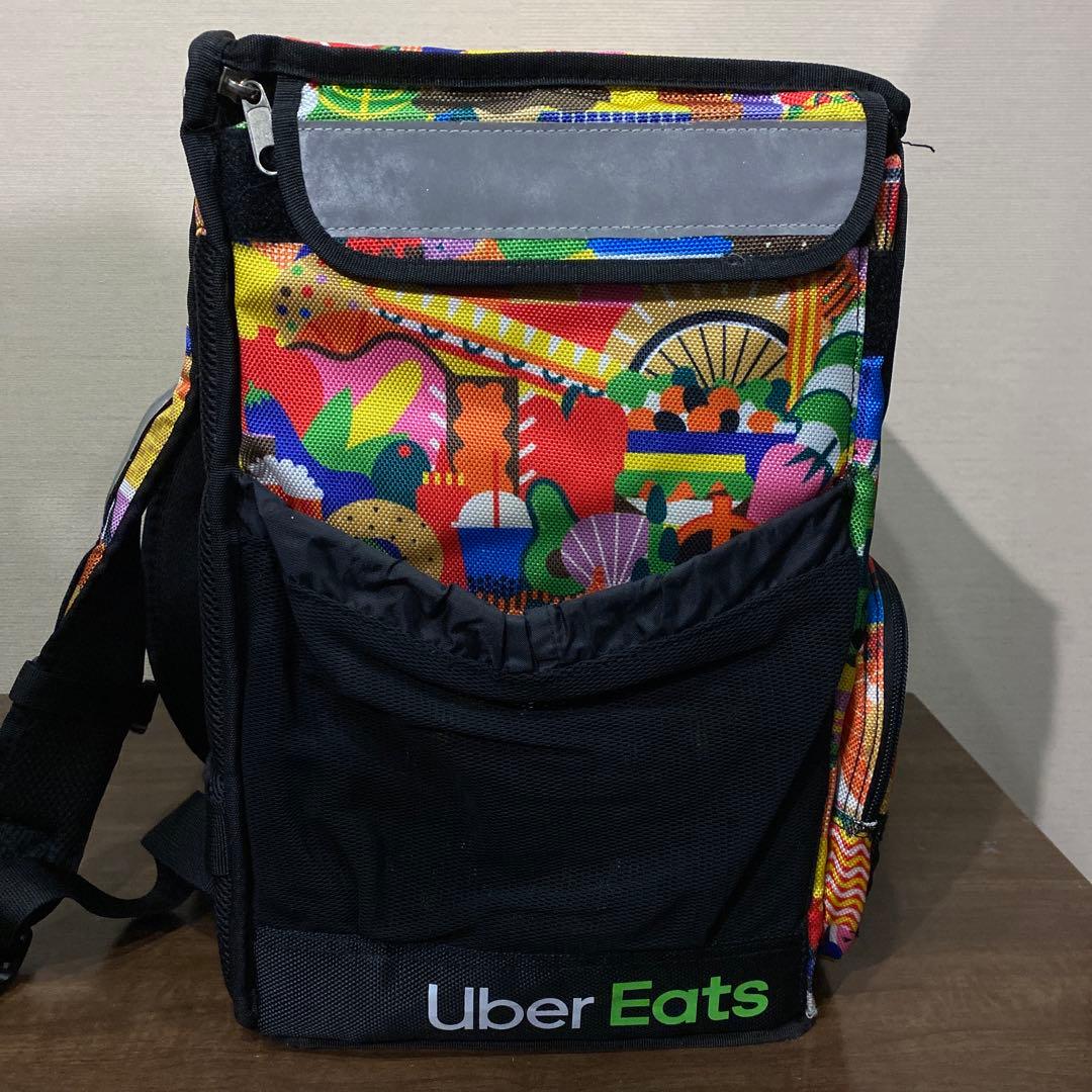 美品　Uber Eats ウバッグ 配達用バッグ デザインバッグ 海外限定　レア