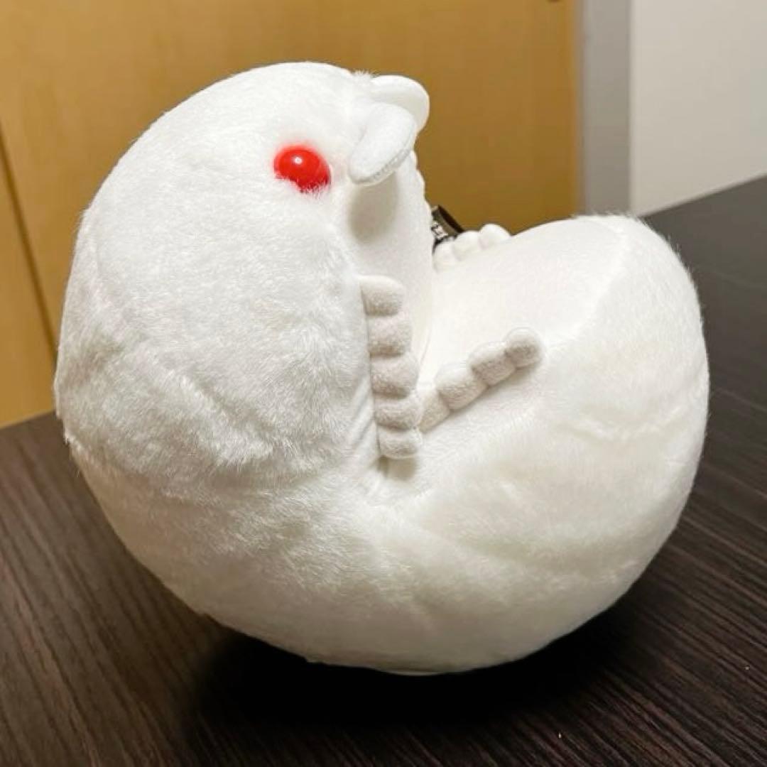 【 希少 】 小峰玩具製作所 ダンゴムシ アルビノ 白色 置き型 ぬいぐるみ