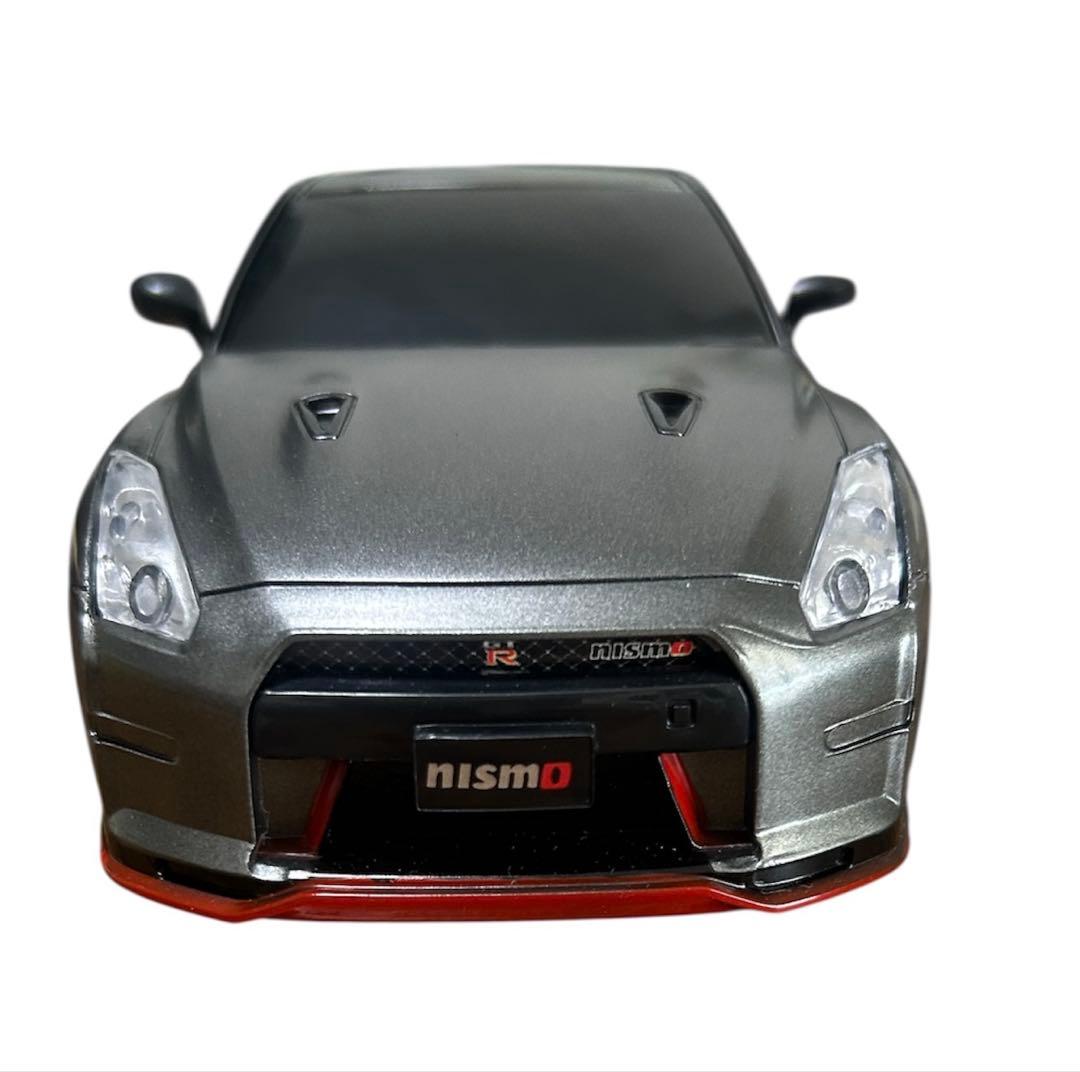 NISSAN GT-R NISMO ガンメタリック　ラジコン　美品　箱付き