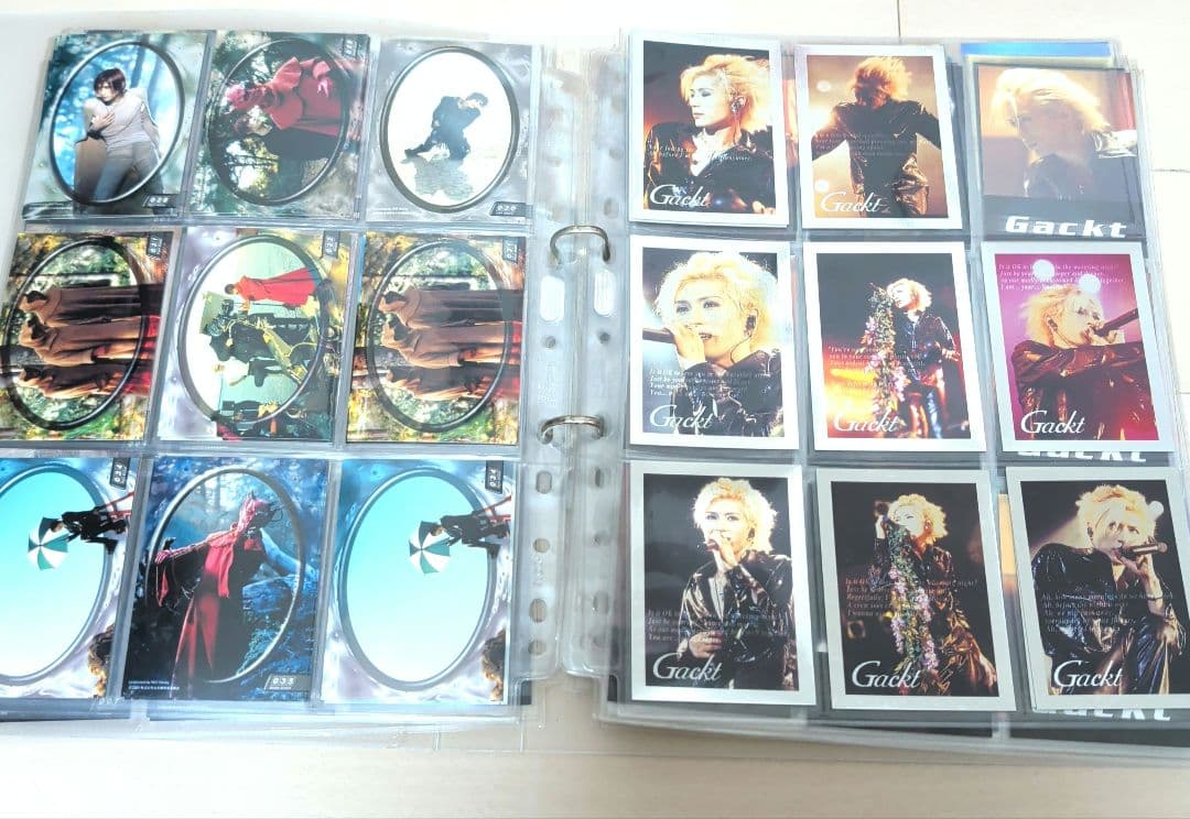 Gackt トレーディングカード 当時もの レア セミコンプ