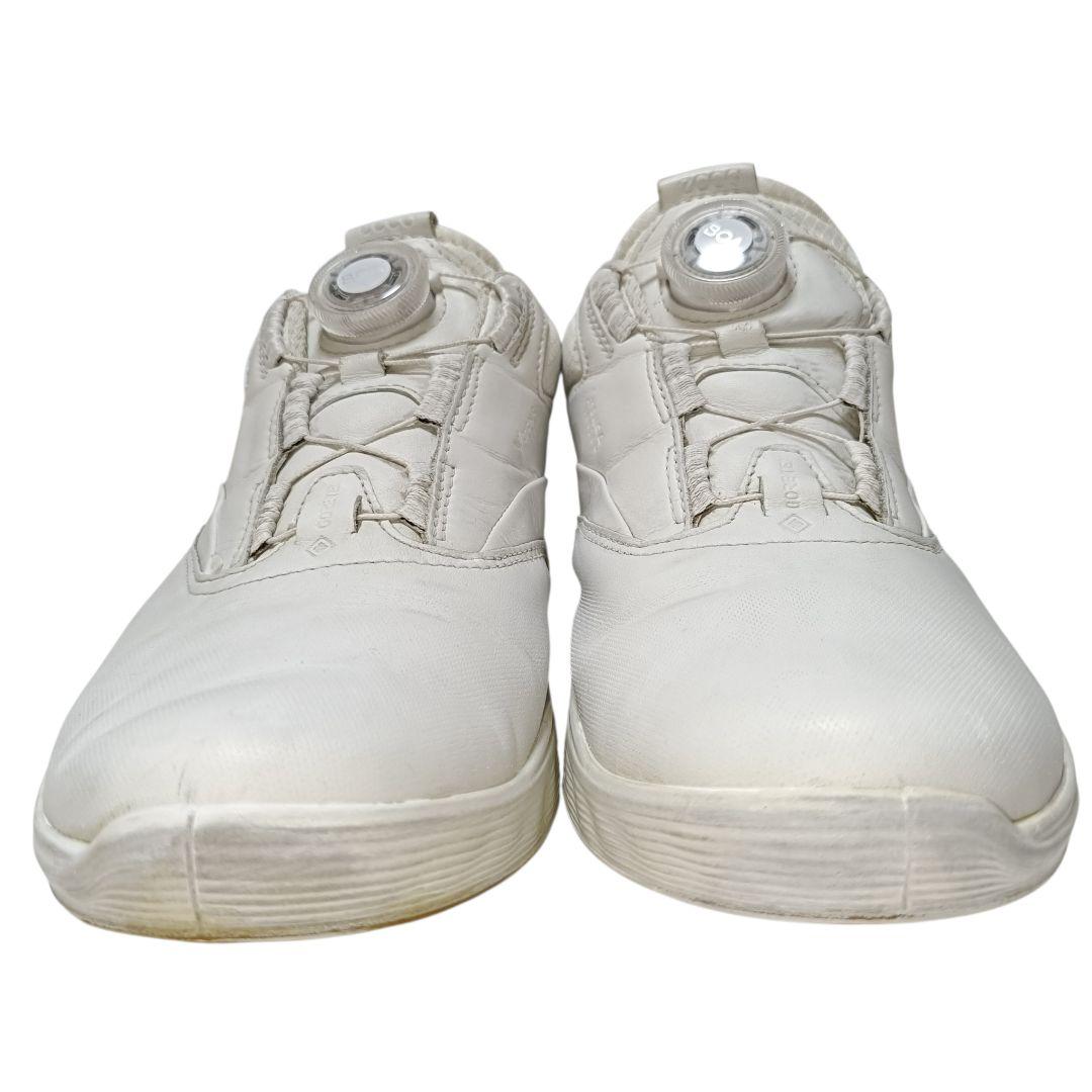 ecco防水S-Three BOA スパイクレス 23.5 ゴルフ　ゴアテックス