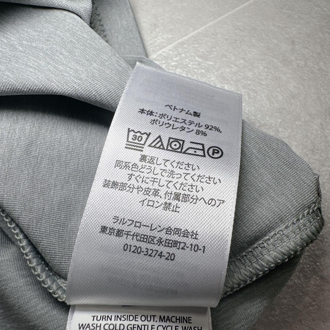 極美品✨RLX RALPH LAUREN ポロシャツ Mサイズ グレー