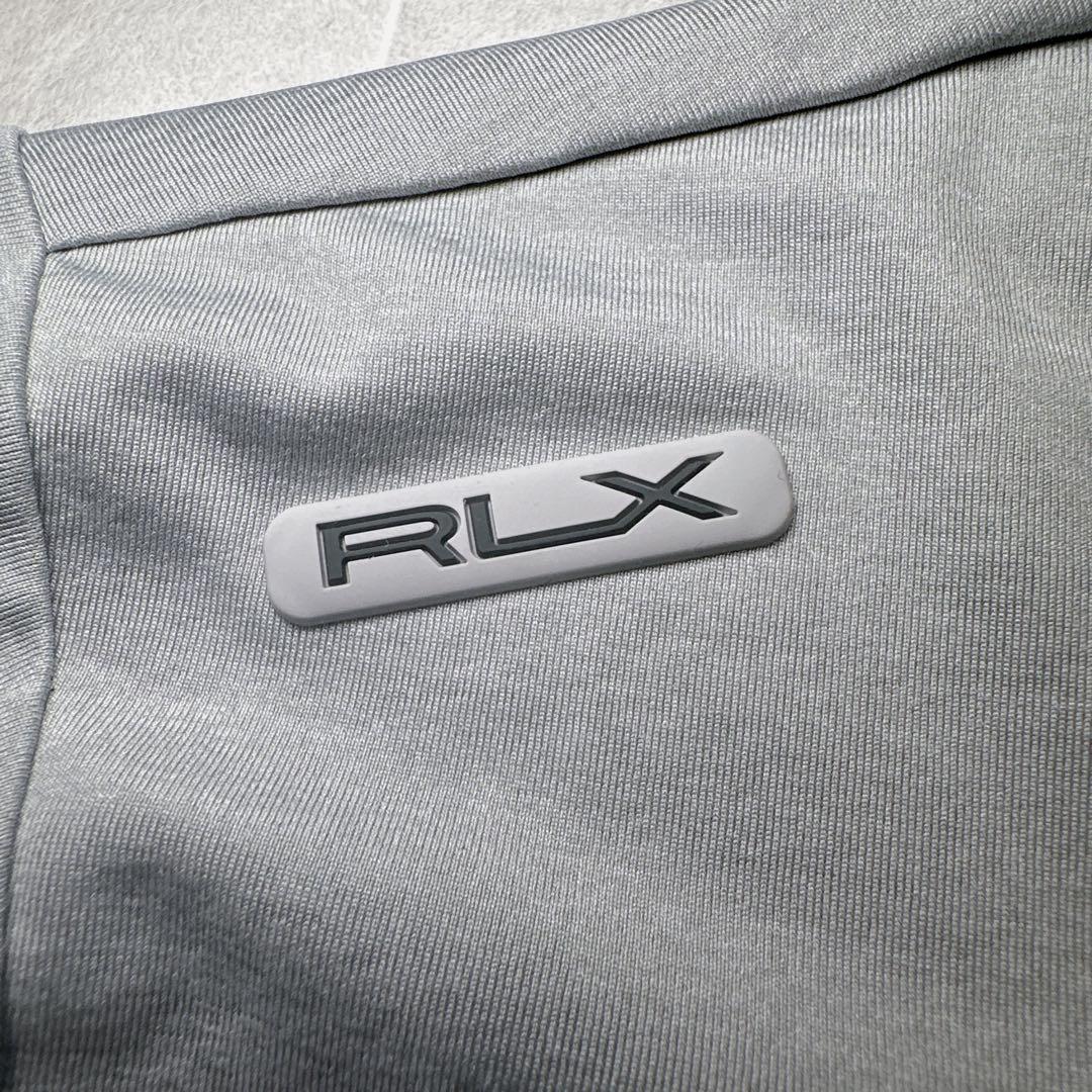 極美品✨RLX RALPH LAUREN ポロシャツ Mサイズ グレー