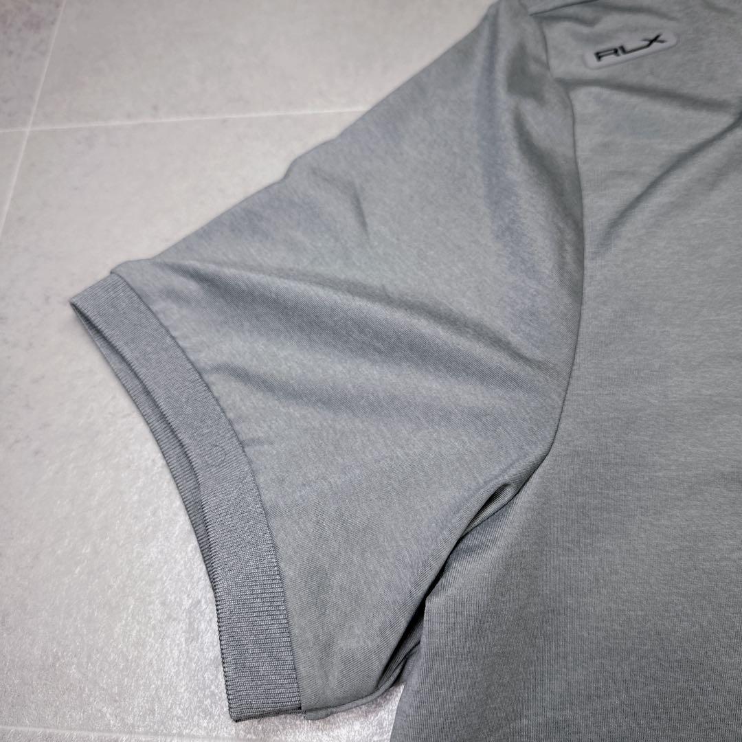 極美品✨RLX RALPH LAUREN ポロシャツ Mサイズ グレー
